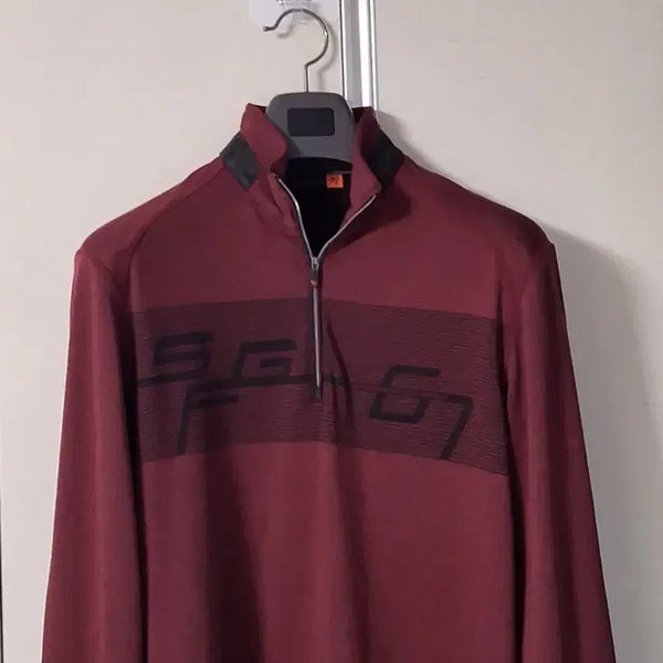 [BUNJANG] SGF Golf Half-Zip T-Shirt Size 95 Men / SGF 골프 반집업 티 95 남