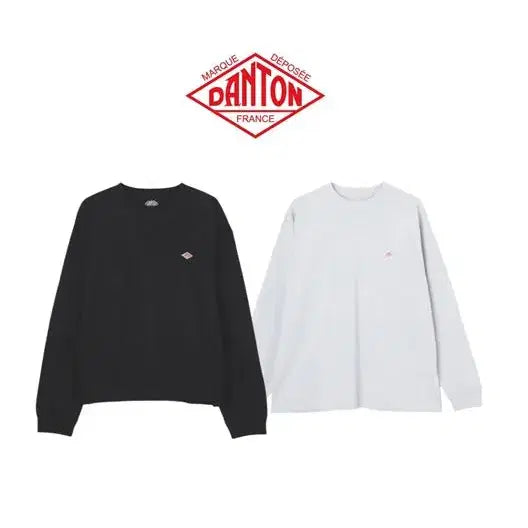 [BUNJANG] DANTON Plain Long Sleeve T-Shirt / 단톤 플레인 롱슬리브 티셔츠