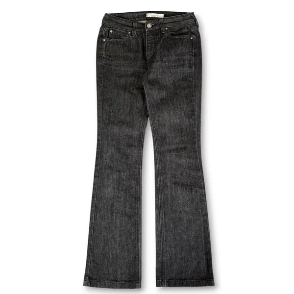 [BUNJANG] Levi's 00s Japanese Made Perfect Body Black Wash Bootcut Denim Pants / (27) 리바이스 00s 일본제 퍼펙트바디 흑청 부츠컷 데님팬츠