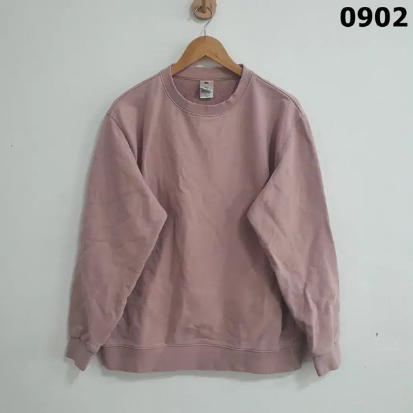 [BUNJANG] Personal Pack Sweatshirt Pink XL / 퍼스널 팩 맨투맨 핑크 xL