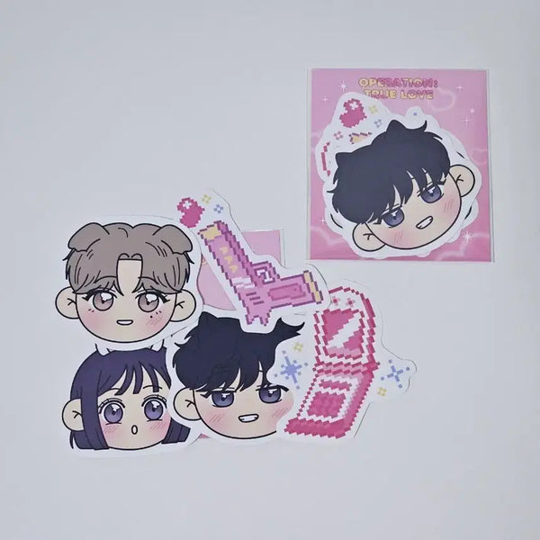 [BUNJANG] Operation Pure Mini Sticker Set / 작전명 순정 미니 스티커 세트 펀딩 굿즈