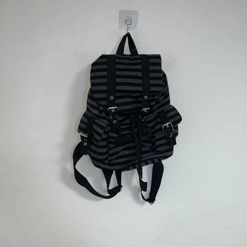 [BUNJANG] Vintage Stripe Backpack / 빈티지 스트라이프 백팩