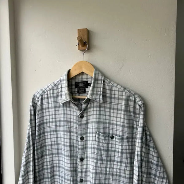 [BUNJANG] RRL Double RL Checkered Shirt / 17923 - RRL 더블알엘 체크 셔츠