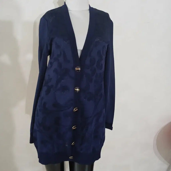 [BUNJANG] Senzone New Arrival Knit Long Jacket / 신상 센존 니트 롱 자켓