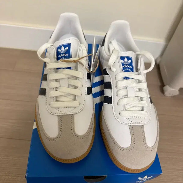 [BUNJANG] Adidas Samba White Navy IF3814 / 새상품) 어디다스 삼바 화이트 네이비 IF3814