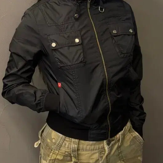 [BUNJANG] MCM Zip-Up Jumper Jacket / MCM 엠씨엠 집업 점퍼 자켓