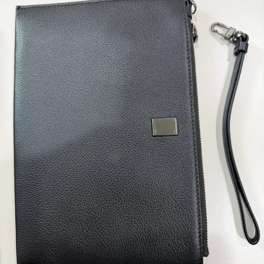 [BUNJANG] Couronne Leather Clutch Bag / 쿠론 가죽 클러치백