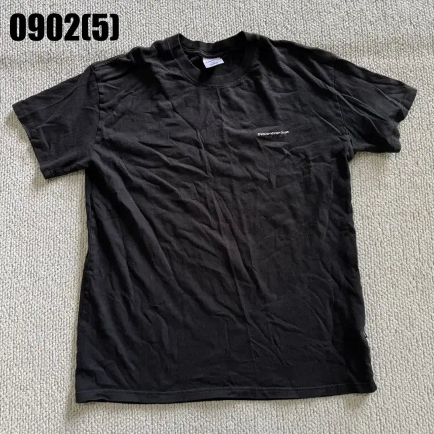[BUNJANG] Thisisneverthat Short Sleeve T-Shirt Black S / 디스이즈네버댓 반팔 티셔츠 블랙 s 0902