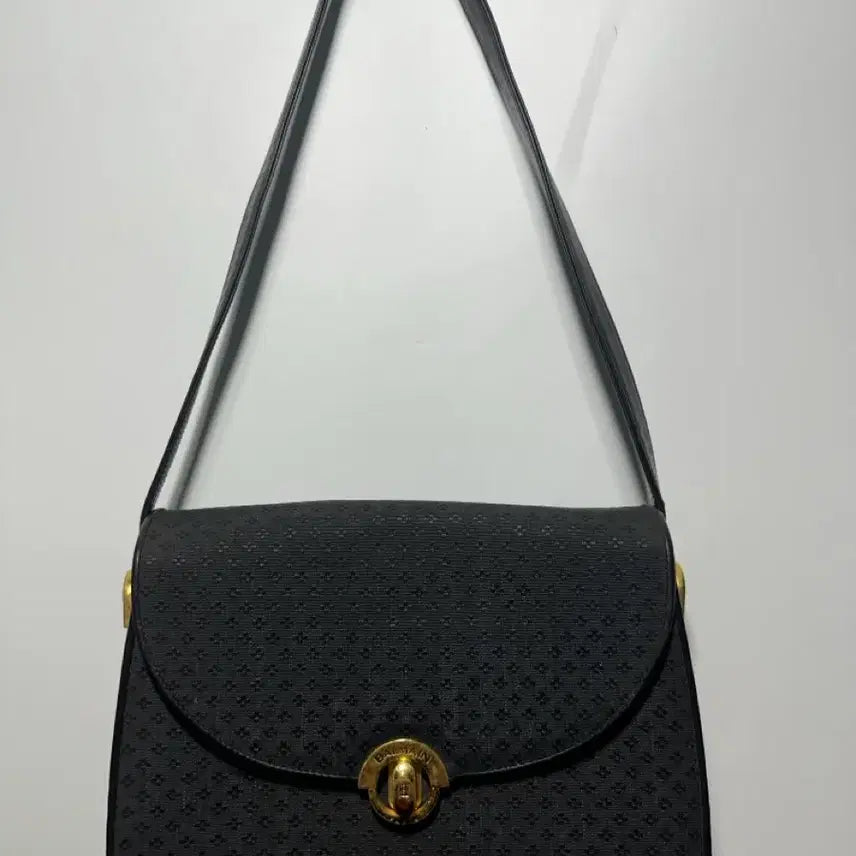 [BUNJANG] Balmain 90s Gold Button Shoulder Bag / 90s 발망 금장 숄더백