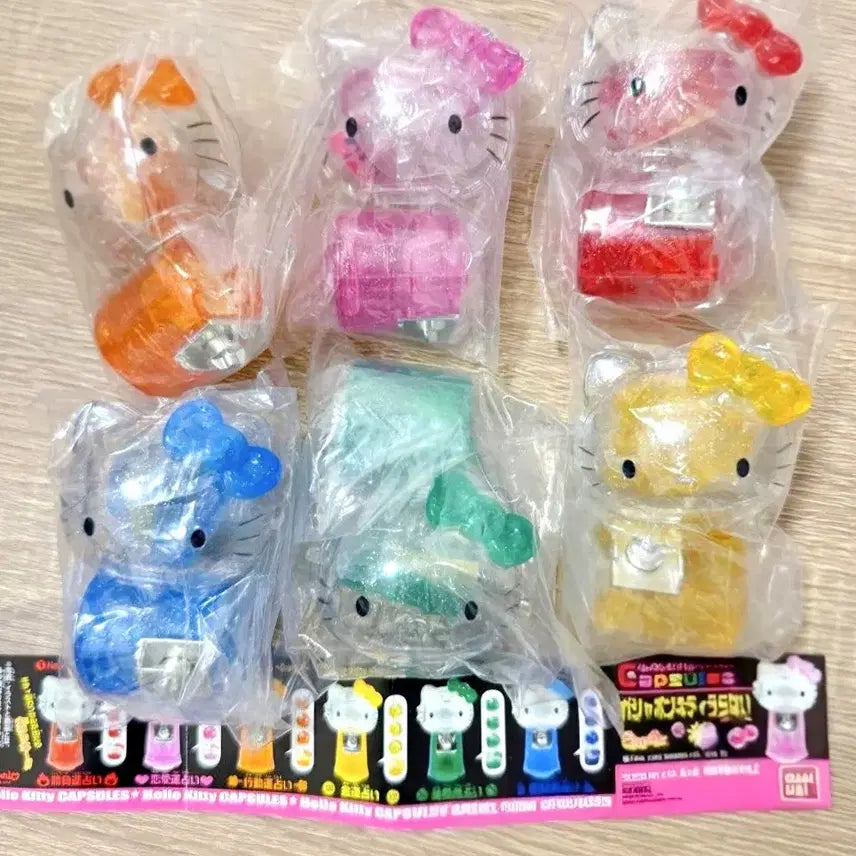 [BUNJANG] Hello Kitty Glitter Fortune Gachapon Machine / 키티 글리터 가챠, 키티 운세 가챠 머신, 글리터 키티, 운세 키티, 키티 뽑기