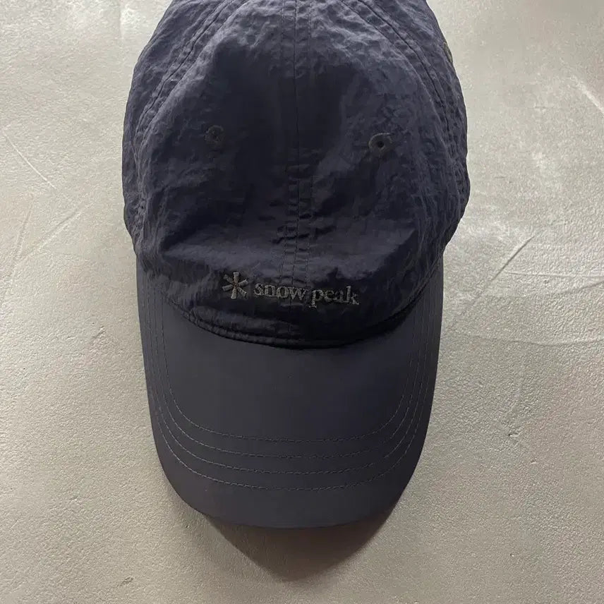 [BUNJANG] Snow Peak Navy Ball Cap / 스노우피크 볼캡 네이비