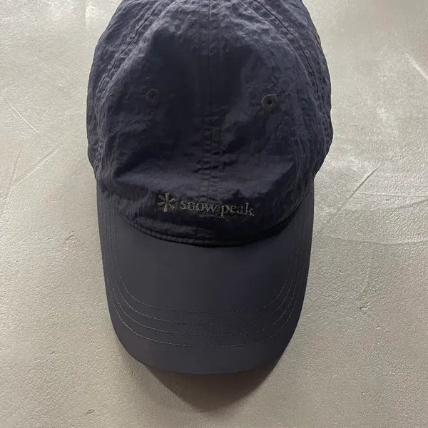 [BUNJANG] Snow Peak Navy Ball Cap / 스노우피크 볼캡 네이비