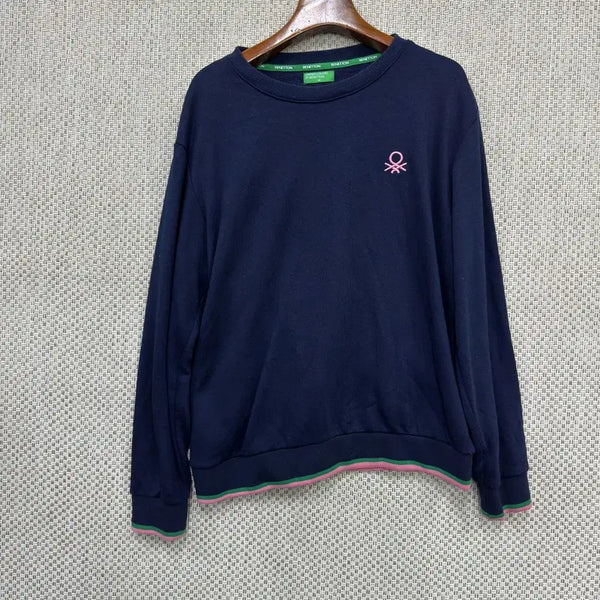 [BUNJANG] Benetton Sweatshirt / 베네통 스웻셔츠 맨투맨 M H04022