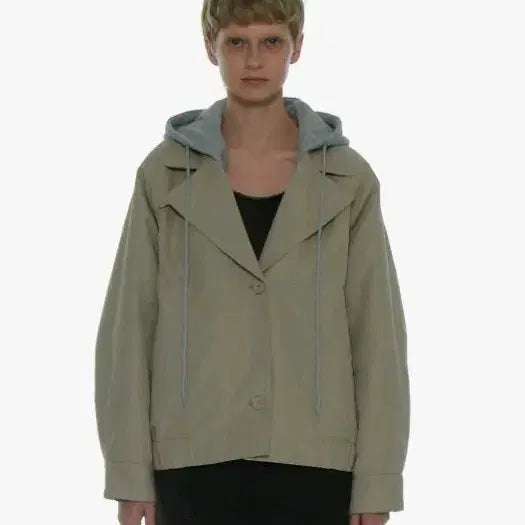 [BUNJANG] Partimento 2-Way Hoodie Bomber Jacket / 파르티멘토 2WAY 후디 봄버 자켓