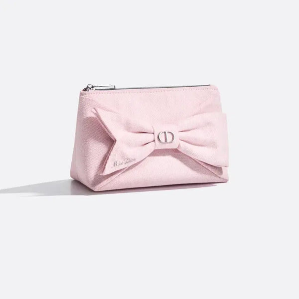 [BUNJANG] Miss Dior Pink Ribbon Pouch / 미스디올 핑크 리본 파우치