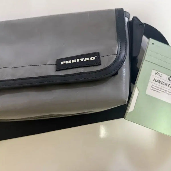 [BUNJANG] Freitag Hawaii Five-O All Grey Messenger Bag (Mint Tag) / 프라이탁 하와이파이브오 올그레이 민트택O