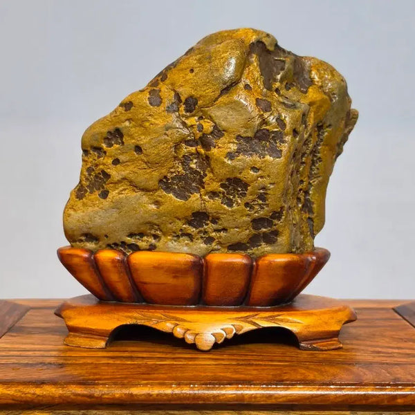 [BUNJANG] Sunchang Tiger-Eye Stone, Yellow Tiger-Eye Stone for Display / 26090205 석질과 변화가 좋은 순창호피석 황호피석 수석 팝니다
