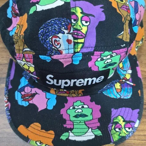 [BUNJANG] Supreme Gonz Head Camp Cap 17FW / [새상품] 슈프림 곤즈 헤드 캠프캡 17FW