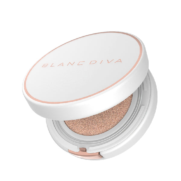 [BUNJANG] Blancdiba Glim Coverage Cushion White - Shade 13 (New) / (새제품) 본품+리필 블랑디바 글림 커버리지 쿠션 화이트 - 13호 화이트