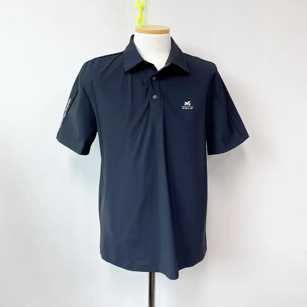 [BUNJANG] Millet Golf Men's Golf Short Sleeve Shirt Size 100 / 밀레골프 2026 남성골프반팔 100