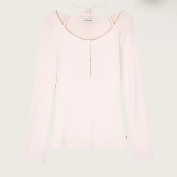 [BUNJANG] Clissier Bella Long Sleeve T-shirt / 클리시어 Bella T-shirt 벨라 티셔츠 롱슬리브