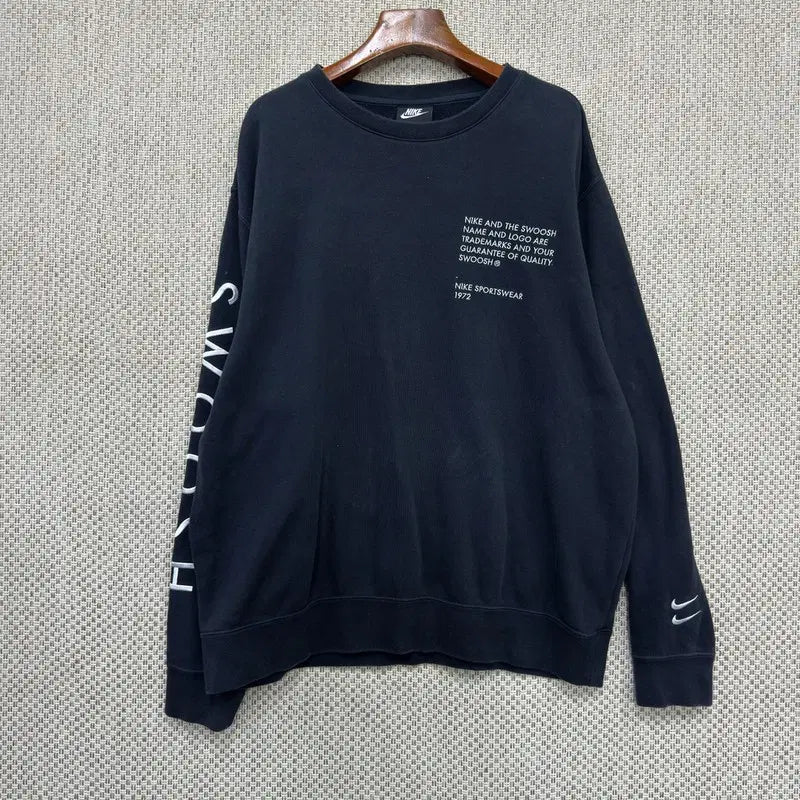 [BUNJANG] Nike Double Swoosh Sweatshirt / 나이키 더블스우시 스웻셔츠 맨투맨 XXL H04026