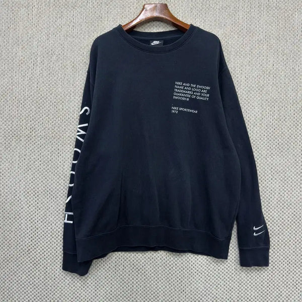 [BUNJANG] Nike Double Swoosh Sweatshirt / 나이키 더블스우시 스웻셔츠 맨투맨 XXL H04026