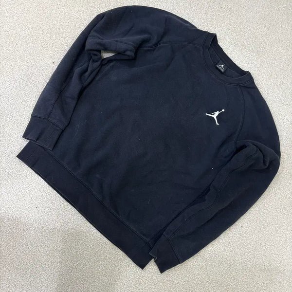 [BUNJANG] Nike Jordan Black Sweatshirt / L 나이키 조던 블랙 맨투맨 0902K1