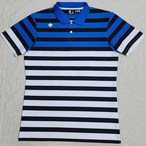 [BUNJANG] Descente Golf Men's Short Sleeve T-Shirt L (100) / 데상트골프 남성반팔티셔츠 100