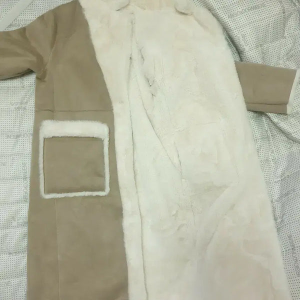 [BUNJANG] Maricoller Reversible Fur Mustang Coat Beige / 옷 이쁘네 마리꼴레르 양면  퍼 무스탕 코트 85 키155(조금커도 맞음