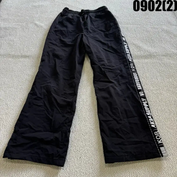 [BUNJANG] AKIA Tape Point Training Pants Black XL / AKA 테이프 포인트 트레이닝 팬츠 블랙 xl