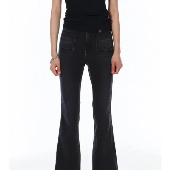 [BUNJANG] Younse Pocket Bootcut Pants Size 2 / *새상품) 윤세 포켓 부츠컷