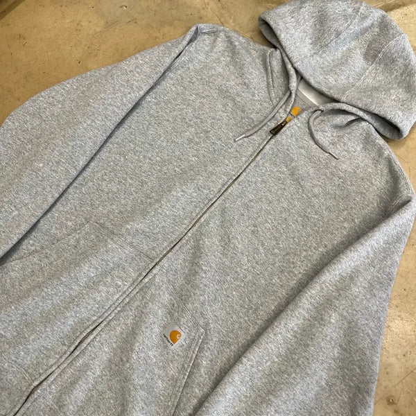 [BUNJANG] Carhartt Midweight Original Fit Grey Hoodie M / M 칼하트 미드웨이트 오리지널 핏 그레이 후드집업