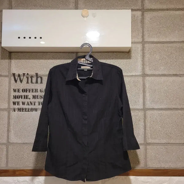 [BUNJANG] Burberry Women Check Shirt - Size S / 버버리 우먼 체크 셔츠 S