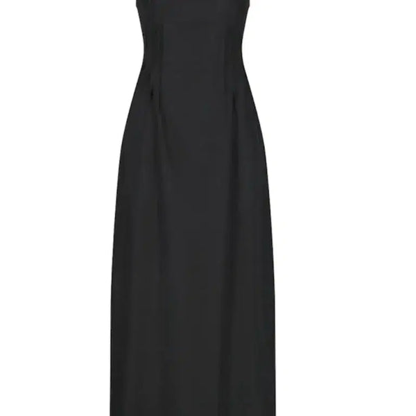 [BUNJANG] Amomento Pintuck Dress (Black) / 아모멘토 핀턱 드레스(블랙)