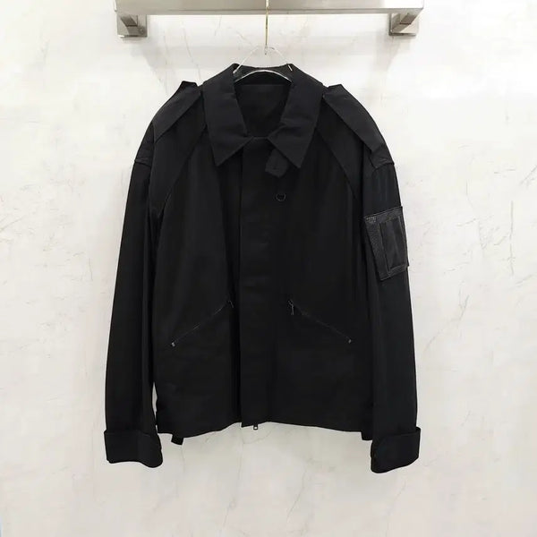 [BUNJANG] Juun.J Black MK3 99 Shoulder Patch Jacket Size 46 / 46 / 준지 블랙 MK3 99 견장 자켓