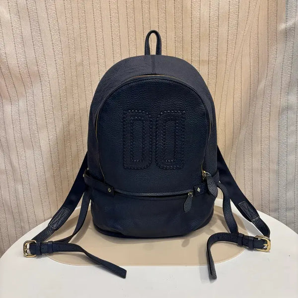[BUNJANG] Daks Genuine Leather Backpack / 정품 닥스 소가죽 백팩