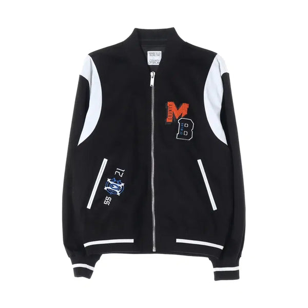 [BUNJANG] Marcelo Burlon College Twill Varsity Jacket / 마르셀로 불론 컬리지 트윌 바시티 재킷 점퍼