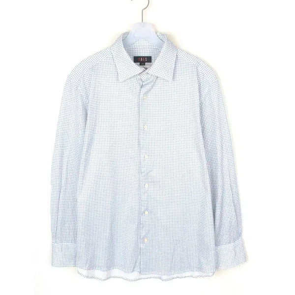 [BUNJANG] Daks Men's Checkered Shirt L / 닥스 남방 남성L 체크 셔츠 NB7187