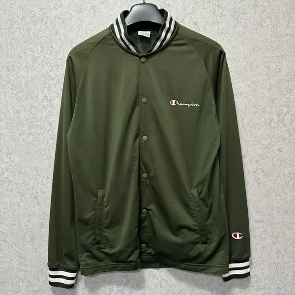 [BUNJANG] Champion Men's Varsity Jacket (Size 100/L) / 100 챔피온 남자 바시티 자켓