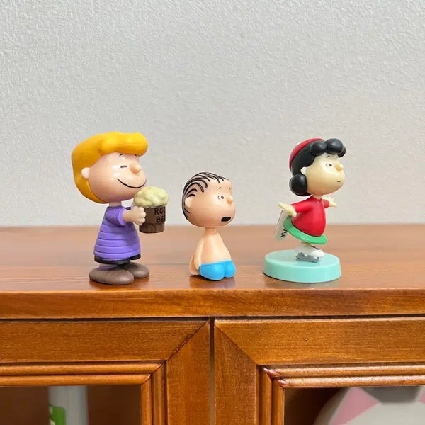 [BUNJANG] Peanuts Snoopy Figure Bundle Set / 스누피 피규어 일괄 피너츠