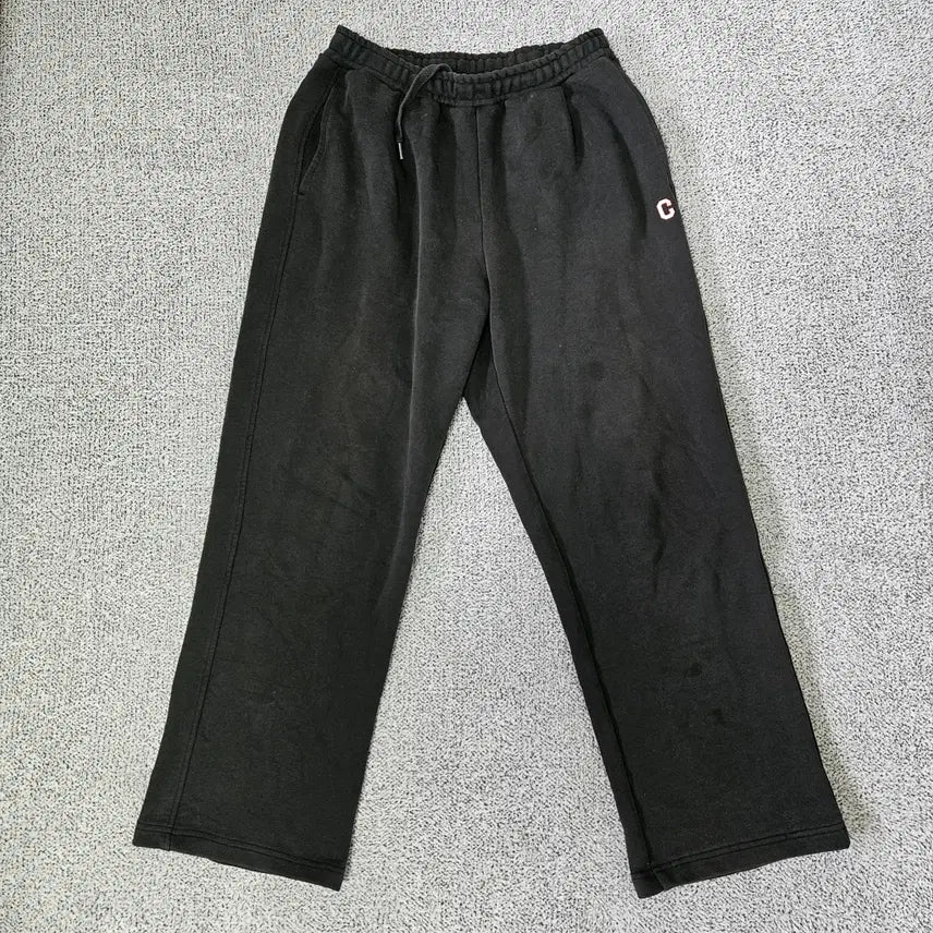 [BUNJANG] Covernat C Logo Sweat Wide Pants / L 커버낫 C로고 스웻 와이드 팬츠 0902