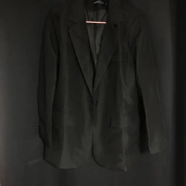 [BUNJANG] Black Single Jacket L Size New / 블랙 싱글자켓 L 새상품