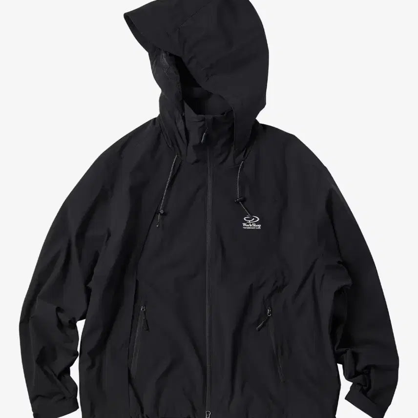 [BUNJANG] Travel Wing Open Windbreaker Black / 트래블 윙 오픈 윈드 브레이커 블랙