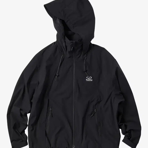 [BUNJANG] Travel Wing Open Windbreaker Black / 트래블 윙 오픈 윈드 브레이커 블랙
