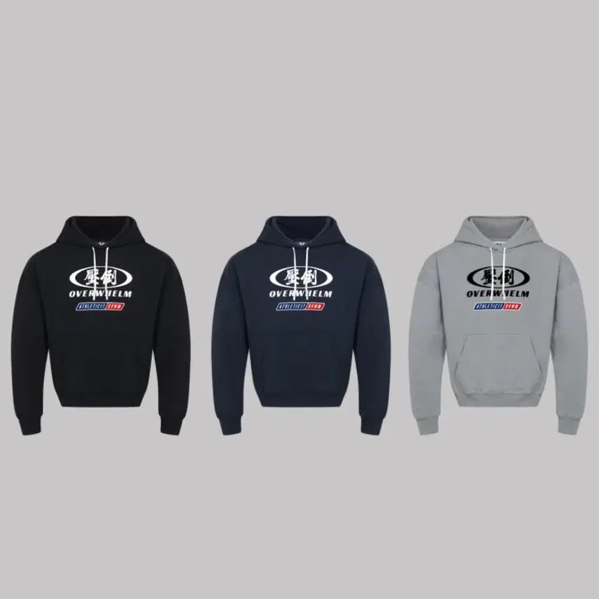 [BUNJANG] APDOO Hoodie (Black, Size 2) / 압도 후드티 (블랙)