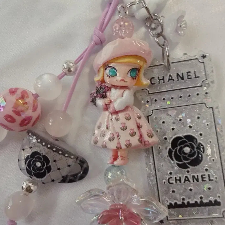[BUNJANG] Chanel-Inspired Molli Doll Keyring / 샤땡st 키링 몰리
