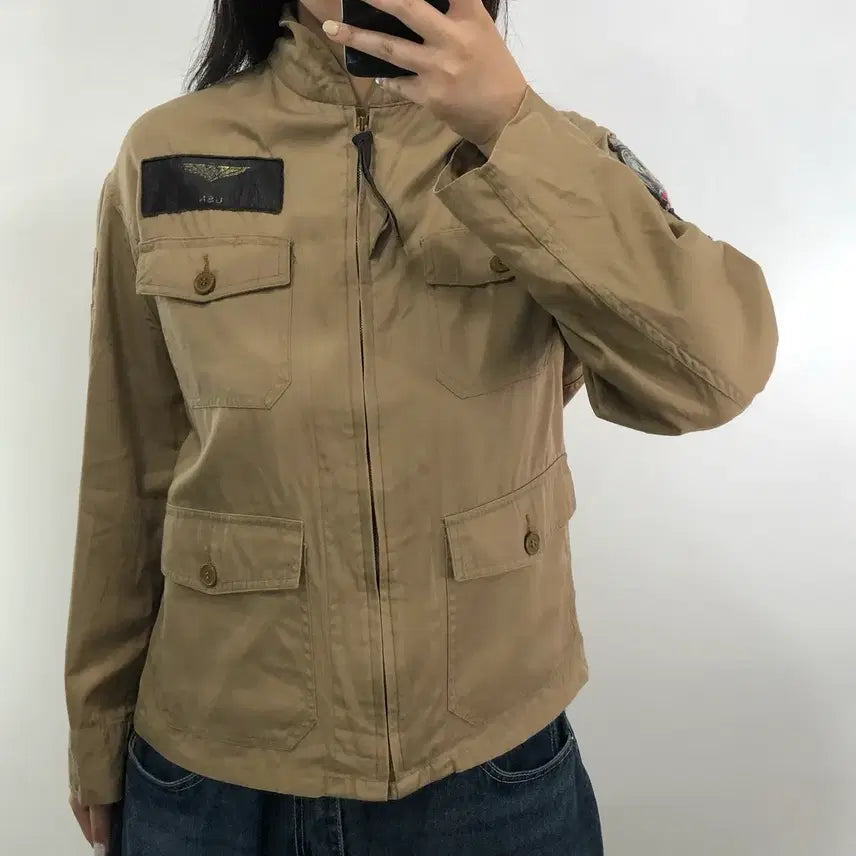 [BUNJANG] Buzz Rickson US Army Summer Flight Jacket Size 38 / 버즈릭슨 미군 서머 플라이트 자켓 38