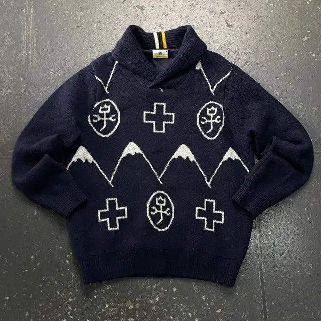 [BUNJANG] Castelbajac Windproof Knitwear / 105 까스텔바작 방풍 니트
