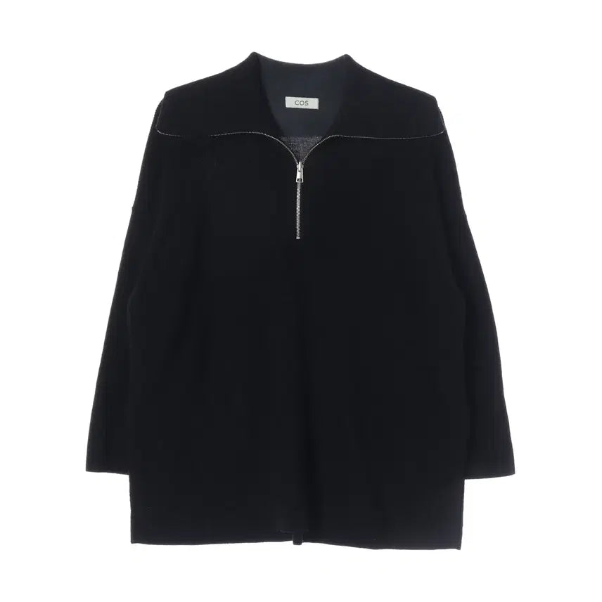 [BUNJANG] COS Wool Blend Oversized Half-Zip Knit Sweater / 코스 울 블렌드 오버핏 하프집업 니트 스웨터